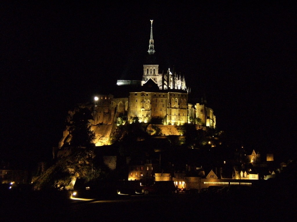 France - Mt Saint-Michel Night - 2 (1024x768)