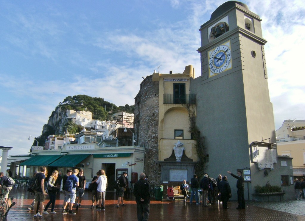 Italy - Capri - Clock Tower Piazzetta (1024x743)