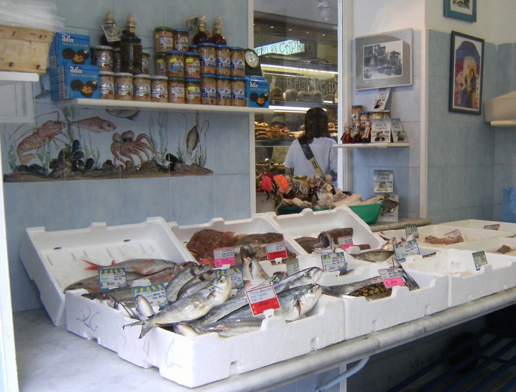 Italy - Capri - Fish Market