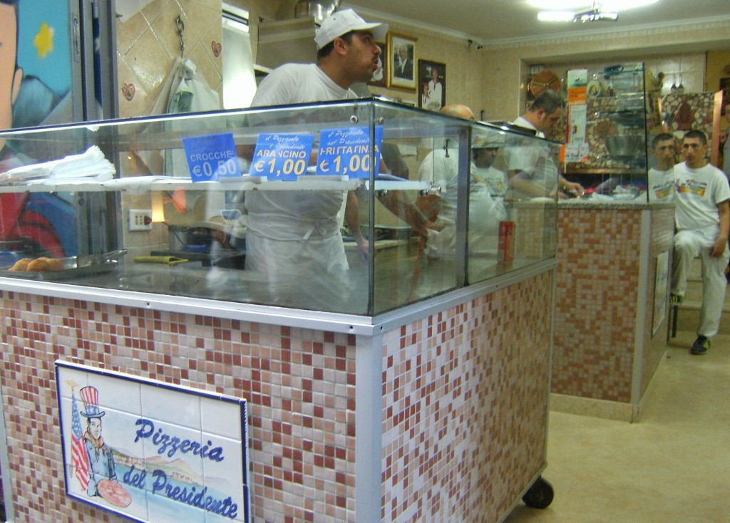 Italy - Naples - Pizzeria del Presidente