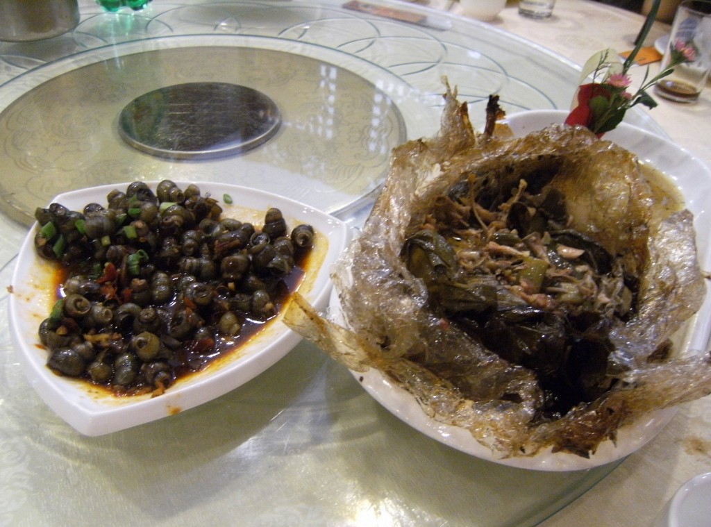 China - Hangzhou - Beggers Chicken and Snails (1024x759)